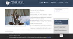 Desktop Screenshot of kancelariakomornika.pl
